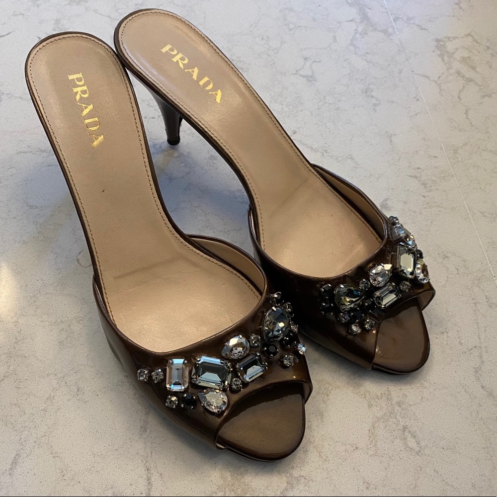 Prada Casual Slip-On Heels